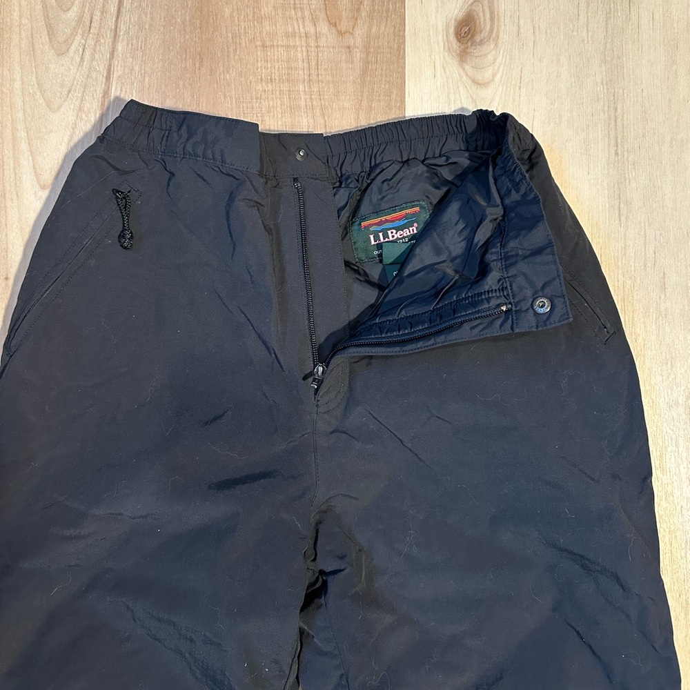 L.L. Bean Women's Snowboard Ski Pants Black Size M REG - Picture 10 of 13